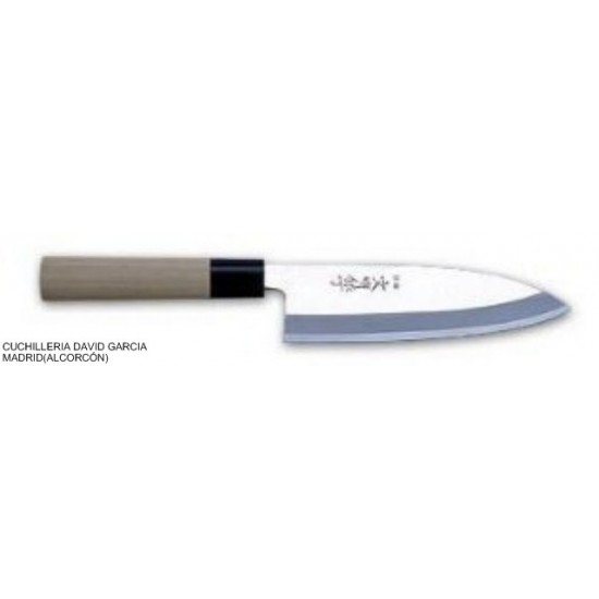 Cuchillo Bunmei Oriental Deba de 165 mm